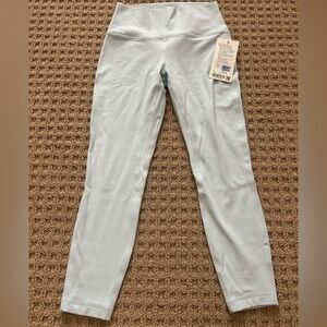 Lululemon Align high-rise pants 25” - light blue, size 8